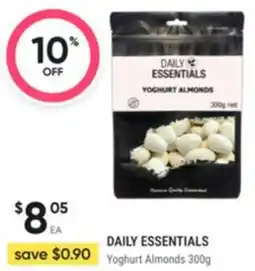 Healthy Life Daily essentials yoghurt almonds offer