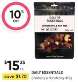 Healthy Life Daily essentials Cranberry & Nut Medley offer