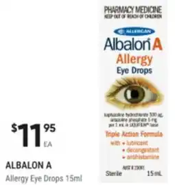Healthy Life Albalon a allergy eye drops offer