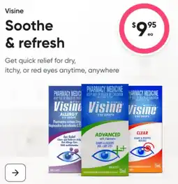 Healthy Life Visine Soothe & refresh offer