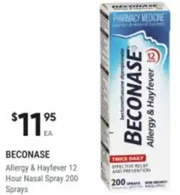 Healthy Life Beconas Allergy & Hayfever 12 Hour Nasal Spray 200 Sprays offer