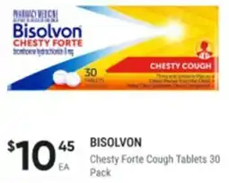 Healthy Life Bisolvon Chesty Forte Cough Tablets offer