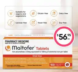 Healthy Life Maltofer Tablets Oral Iron offer
