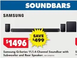 Harvey Norman Samsung Q Series 9.1.4 - Channel Soundbar offer