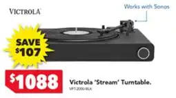 Harvey Norman Victrola Stream Turntable offer