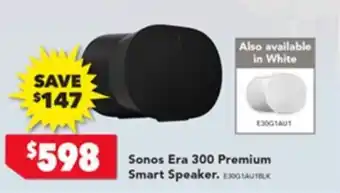 Harvey Norman Sonos Era 300 Premium Smart Speaker offer
