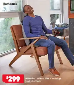 Harvey Norman HoMedics 'Shiatsu Elite II' Massage Seat offer