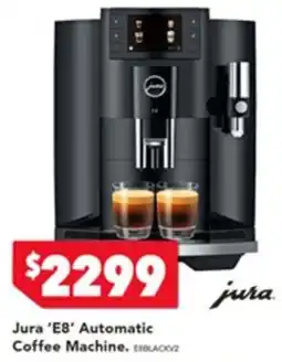 Harvey Norman Jura 'E8' Automatic Coffee Machine offer