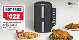 Harvey Norman Ninja 'DoubleStack XXXL' Vertical Air Fryer offer