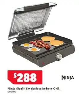 Harvey Norman Ninja Sizzle Smokeless Indoor Grill offer