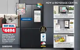 Harvey Norman Samsung AI SmartThings Family Hub French-Door Fridge offer