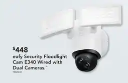 Harvey Norman Security Floodlight Cam Wired with Dual Cameras offer