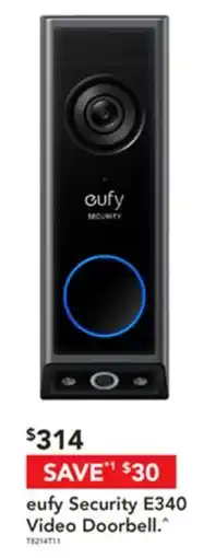 Harvey Norman Security Video Doorbell offer