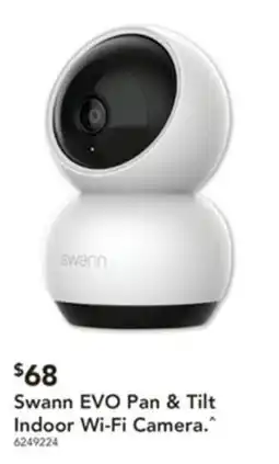 Harvey Norman Swann EVO Pan & Tilt Indoor Wi-Fi Camera offer