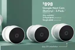 Harvey Norman Google Nest Cam (Battery) offer