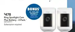 Harvey Norman Ring Spotlight Cam Plus Battery offer