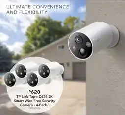 Harvey Norman TP-Link Tapo 2K Smart Wire-Free Security Camera offer