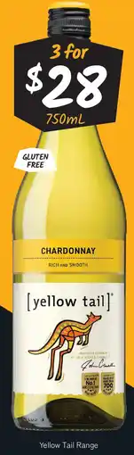 Cellarbrations Yellow Tail Range offer