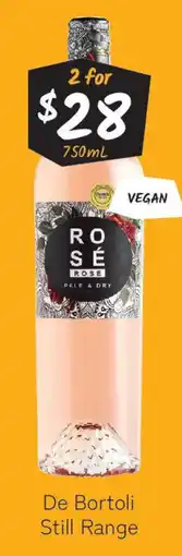 Cellarbrations De Bortoli Still Range offer