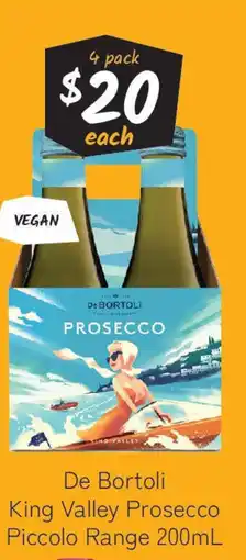 Cellarbrations De Bortoli King Valley Prosecco offer