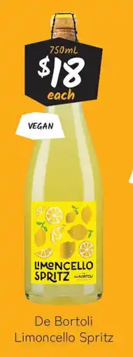 Cellarbrations De Bortoli Limoncello Spritz offer