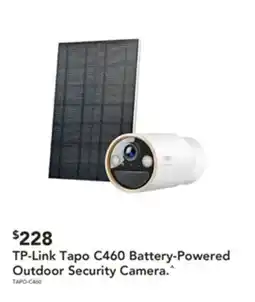Harvey Norman TP-Link Tapo Battery-Powered Outdoor Security Camera offer