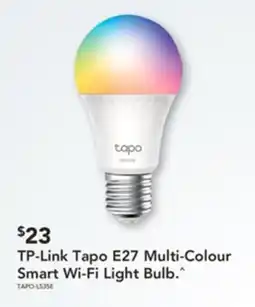 Harvey Norman TP-Link Tapo Multi-Colour Smart Wi-Fi Light Bulb offer