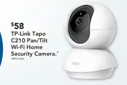 Harvey Norman TP-Link Tapo Pan/Tilt Wi-Fi Home Security Camera offer