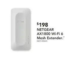Harvey Norman NETGEAR Wi-Fi 6 Mesh Extender offer