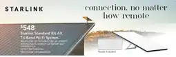 Harvey Norman Starlink Standard Kit AX Tri-Band Wi-Fi System offer