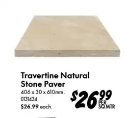 Bunnings Travertine Natural Stone Paver offer