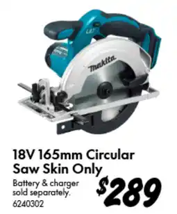 Bunnings 18V Circular Saw Skin Only offer