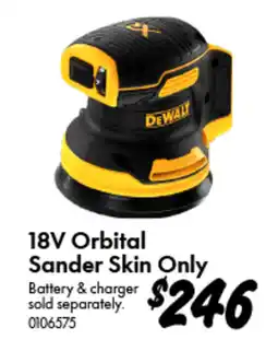 Bunnings 18V Orbital Sander Skin Only offer