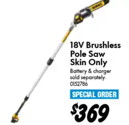Bunnings 18V Brushless Pole Saw Skin Only offer