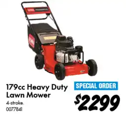 Bunnings 179cc Heavy Duty Lawn Mower offer