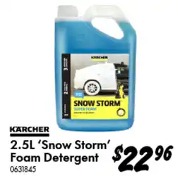 Bunnings 'Snow Storm' Foam Detergent Detergent offer