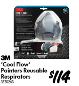Bunnings 'Cool Flow' Painters Reusable Respirators offer