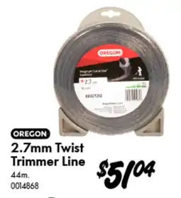 Bunnings Twist Trimmer Line offer