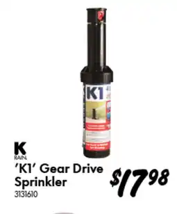 Bunnings 'KI' Gear Drive Sprinkler offer
