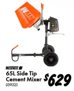 Bunnings Side Tip Cement Mixer offer
