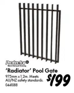 Bunnings 'Radiator' Pool Gate offer