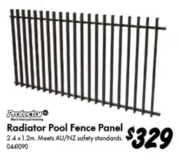 Bunnings Radiator Pool Fence Panel offer