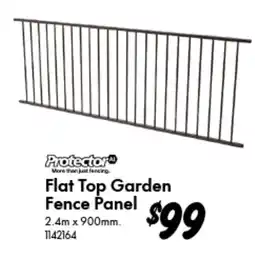 Bunnings Flat Top Garden Fence Panel offer