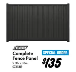 Bunnings Complete Fence Panel offer