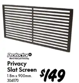 Bunnings Privacy Slat Screen offer