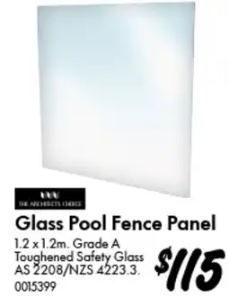 Bunnings Glass Pool Fence Panel offer