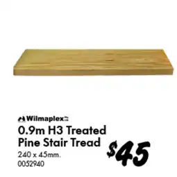 Bunnings H3 Treated Pine Stair Tread offer