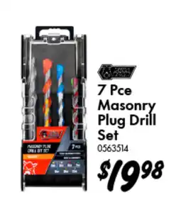 Bunnings Masonry Plug Drill Set offer