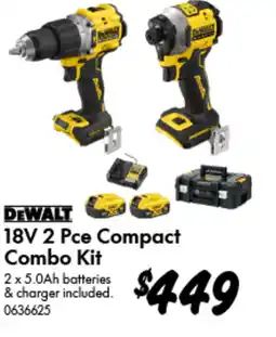 Bunnings 18V Compact Combo Kit offer