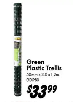 Bunnings Green Plastic Trellis offer
